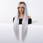 Icy Platinum Straight Wig - MARKETPLACE - Milk & Honey Wigs