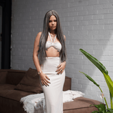 IMOGEN Ash Lace Front Wig - Milk & Honey Wigs