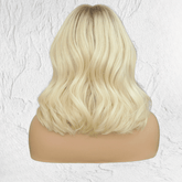 INDY Root Stretch Blonde Human Hair Lace Front Wig - Milk & Honey Wigs