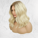 INDY Root Stretch Blonde Human Hair Lace Front Wig - Milk & Honey Wigs