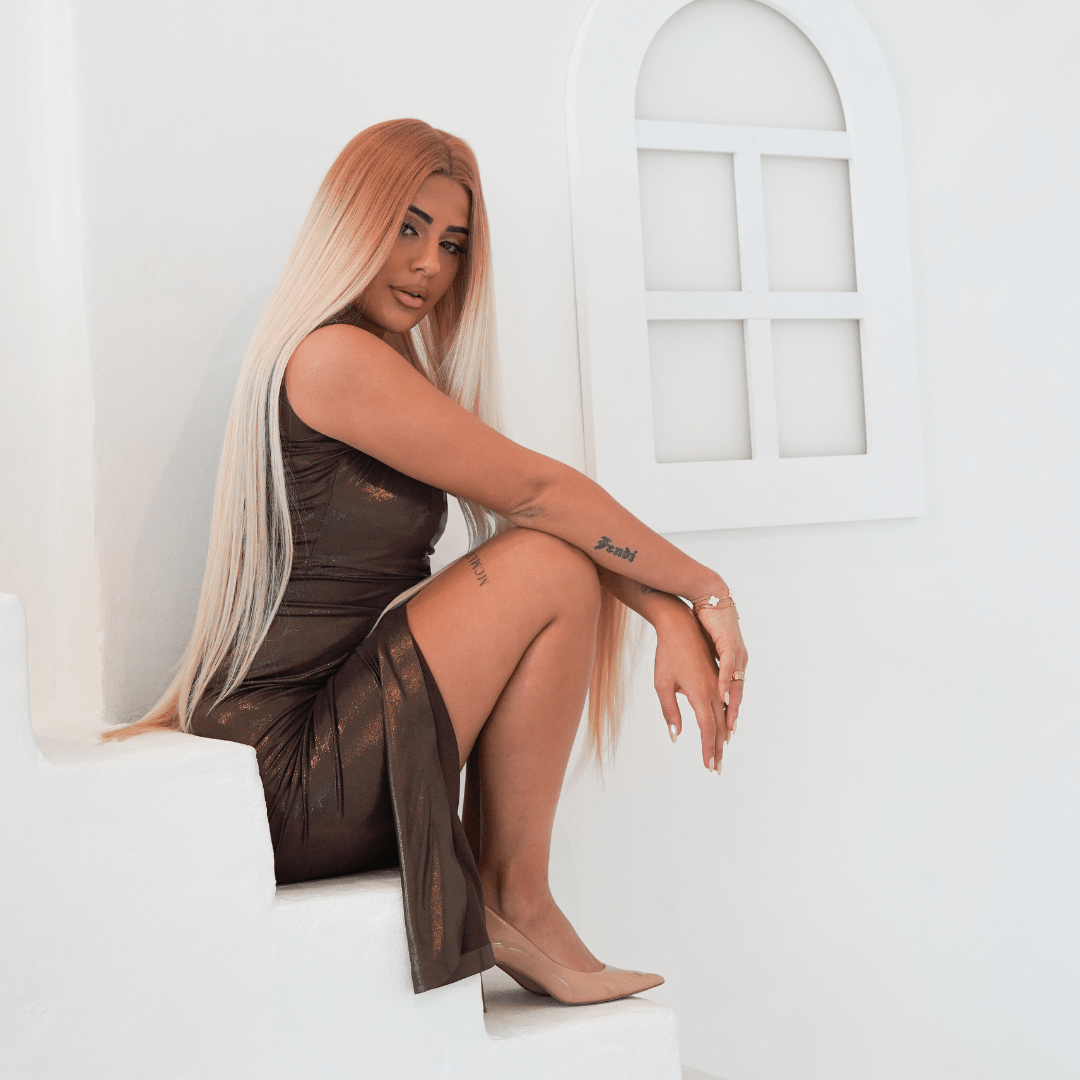 ISABELLE Honey Ombre Lace Front Wig - Milk &amp; Honey Wigs