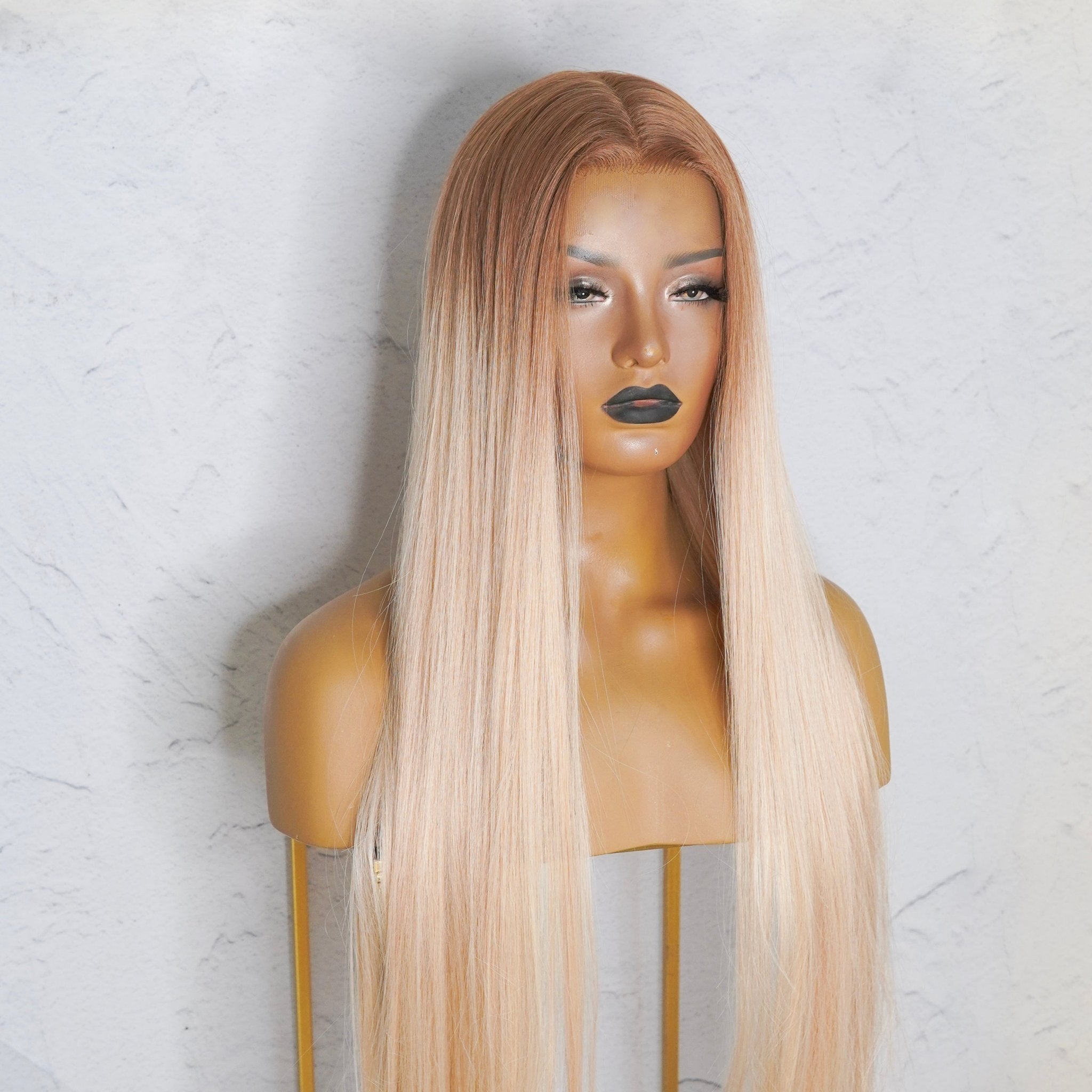 ISABELLE Honey Ombre Lace Front Wig - Milk &amp; Honey Wigs