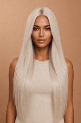 ISABELLE - White - Lace Front Wig - Milk & Honey Wigs