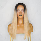 JANELLE Ombre Blonde Lace Front Wig - Milk & Honey Wigs