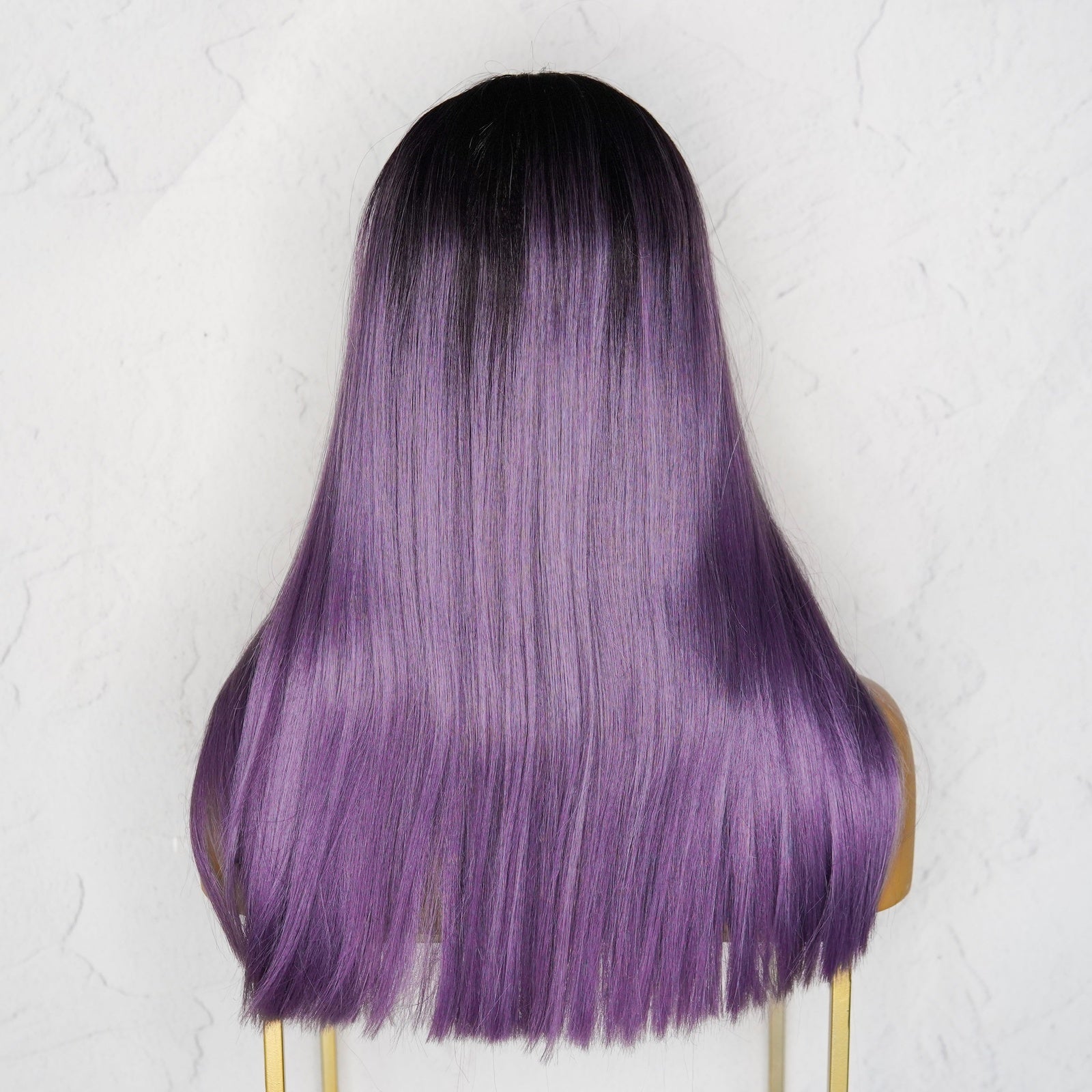 JANELLE Ombre Purple Lace Front Wig - Milk & Honey Wigs