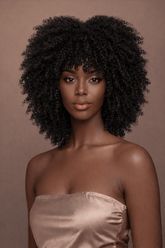 JAYDA - Black - Afro Curl Wig - Milk & Honey Wigs