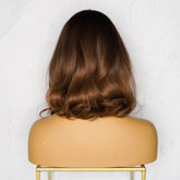 JENNA Ombre Brown Fringe Wig - Milk & Honey Wigs