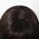 Jet Black Wavy with Full Fringe Wig - MARKETPLACE - Milk & Honey Wigs