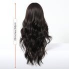 Jet Black Wavy with Full Fringe Wig - MARKETPLACE - Milk & Honey Wigs