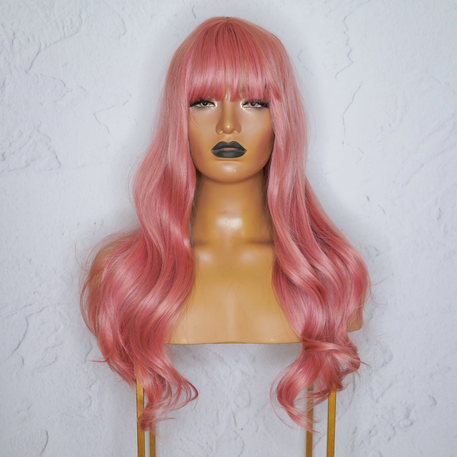 JOY Pink 22&quot; Fringe Wig - Milk &amp; Honey Wigs