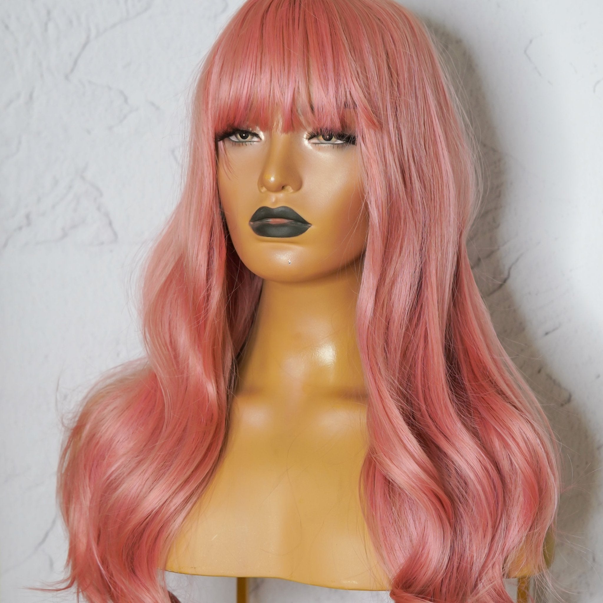 JOY Pink 22&quot; Fringe Wig - Milk &amp; Honey Wigs