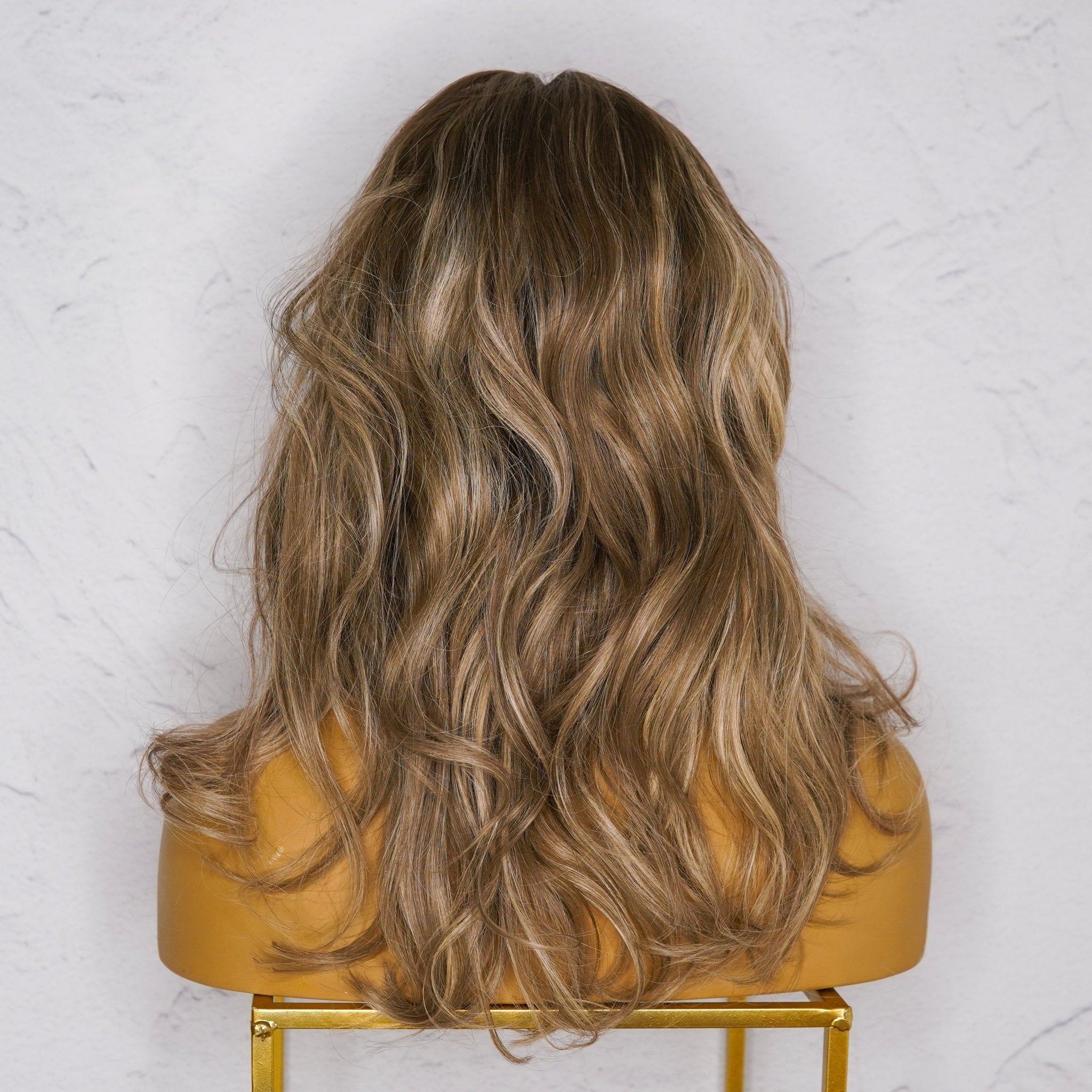KAI Human Hair Lace Front Wig - Milk &amp; Honey Wigs