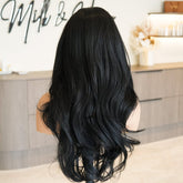 KATHY Natural Black Lace Front Wig - Milk & Honey Wigs