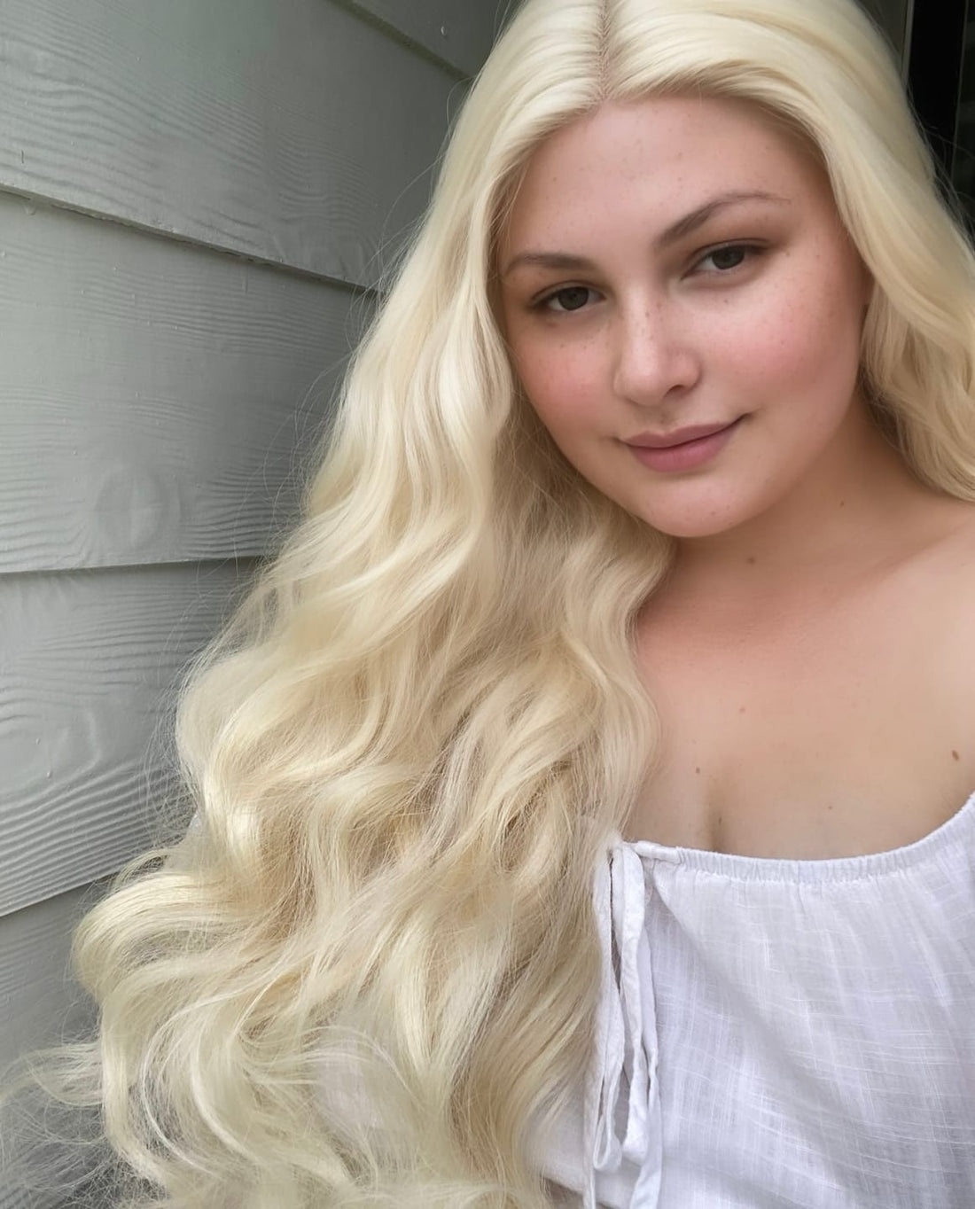 KEHLANI Blonde 30&quot; Lace Front Wig - Milk &amp; Honey Wigs