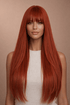 KERRY - Red - Fringe Wig - Milk & Honey Wigs