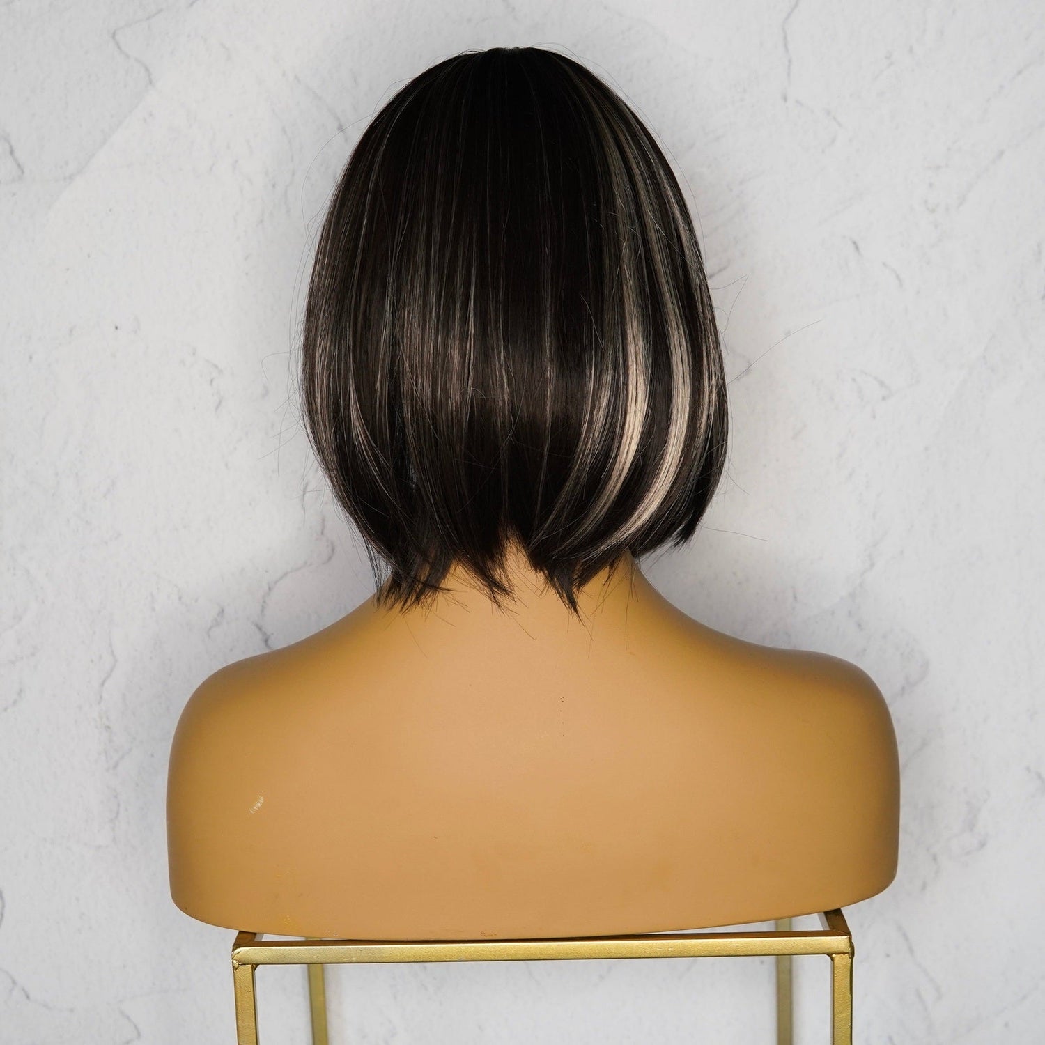 KIKI Black Highlights Fringe Wig - Milk &amp; Honey Wigs