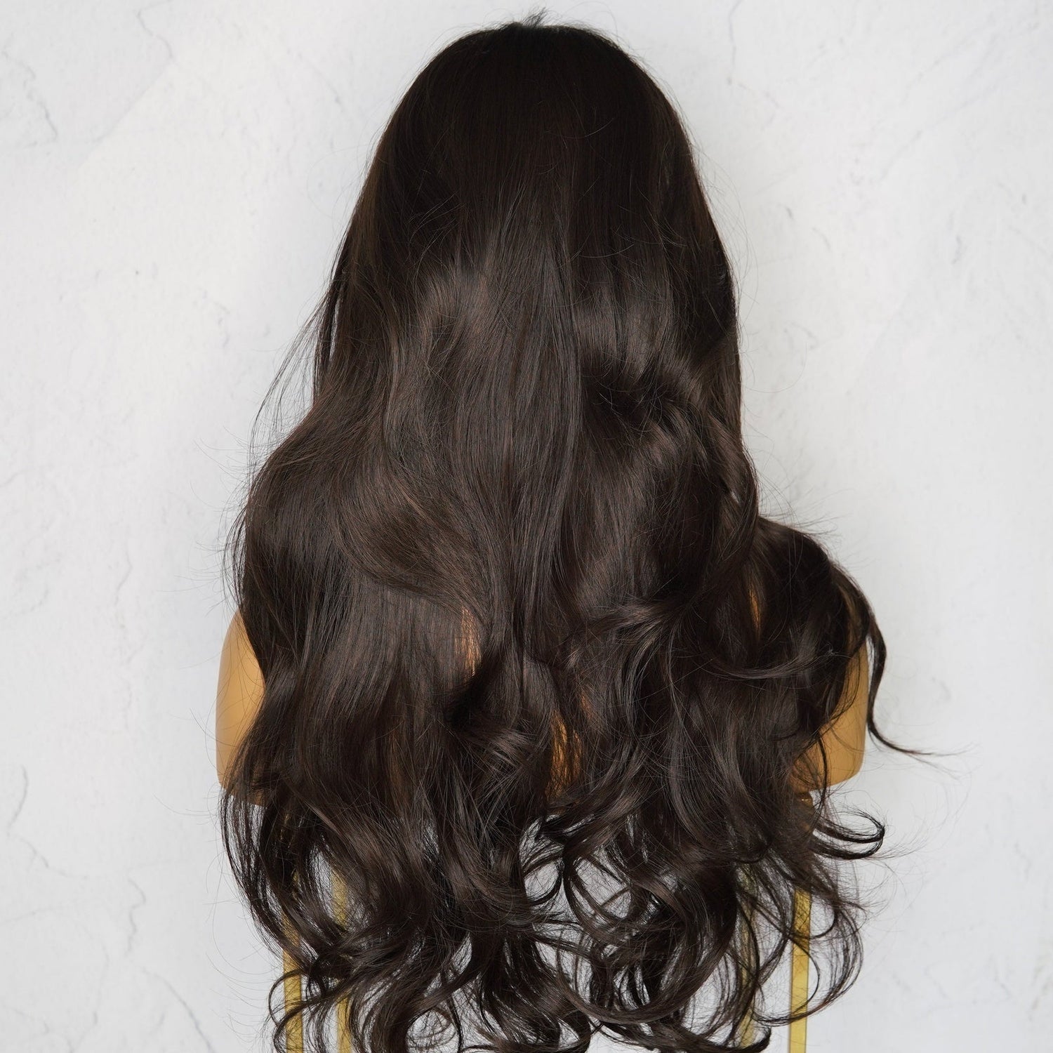 KIRBY Dark Brown Fringe Wig - Milk &amp; Honey Wigs