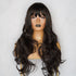 KIRBY Dark Brown Fringe Wig - Milk & Honey Wigs