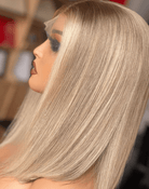 KIT 2.0 Ombre Ash Blonde Human Hair Wig - Milk & Honey Wigs