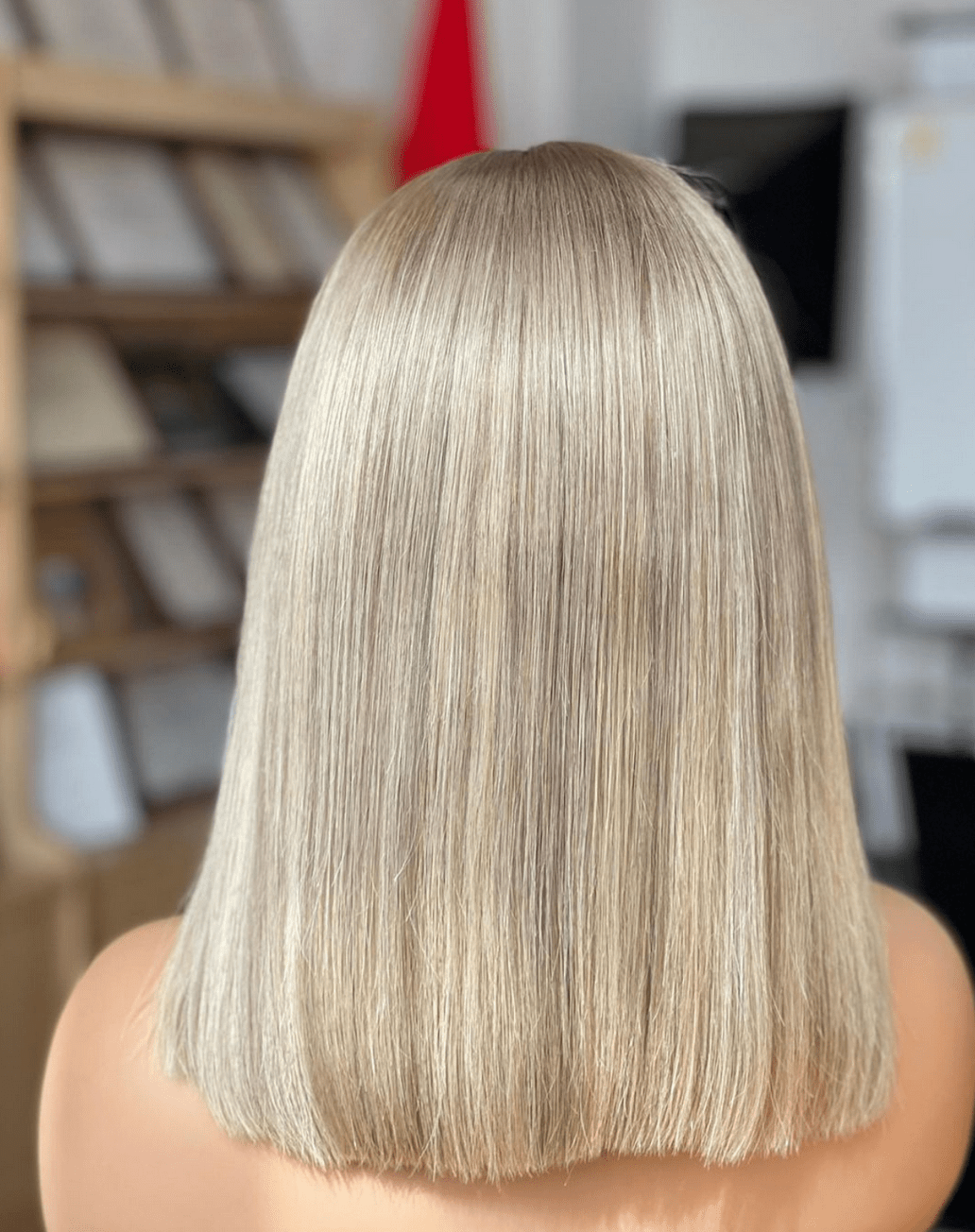 KIT 2.0 Ombre Ash Blonde Human Hair Wig - Milk &amp; Honey Wigs