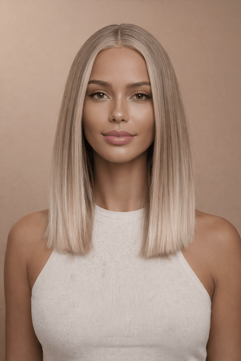 KIT - Ombre Ash Blonde - Lace Front Wig - Milk &amp; Honey Wigs