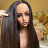 KYLE Darkest Brown Brown Human Hair Lace Front Wig - Milk & Honey Wigs