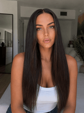 KYLE - Darkest Brown - Human Hair Wig - Milk & Honey Wigs