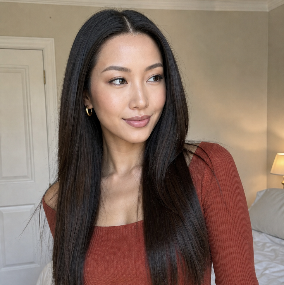 KYLE darkest brown human hair lace front wig | Milk &amp; Honey Wigs
