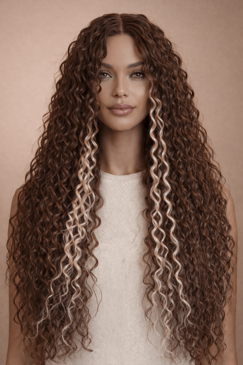 LALA - Copper Ombre - Lace Front Wig - Milk &amp; Honey Wigs