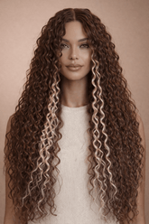 LALA - Copper Ombre - Lace Front Wig - Milk & Honey Wigs