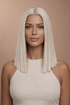 LAURA - White Platinum Blonde - Lace Front Wig - Milk & Honey Wigs
