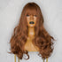 LAUREN Caramel Brown Fringe Wig - Milk & Honey Wigs