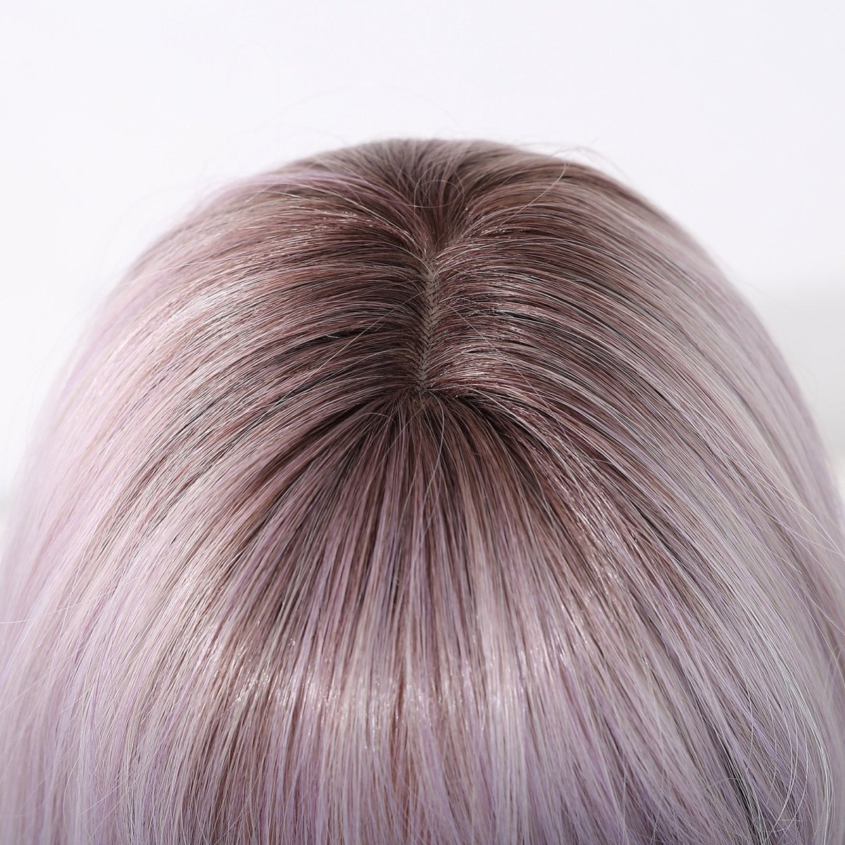 Lavender Ice Long Straight with Fringe Wig - MARKETPLACE - Milk &amp; Honey Wigs