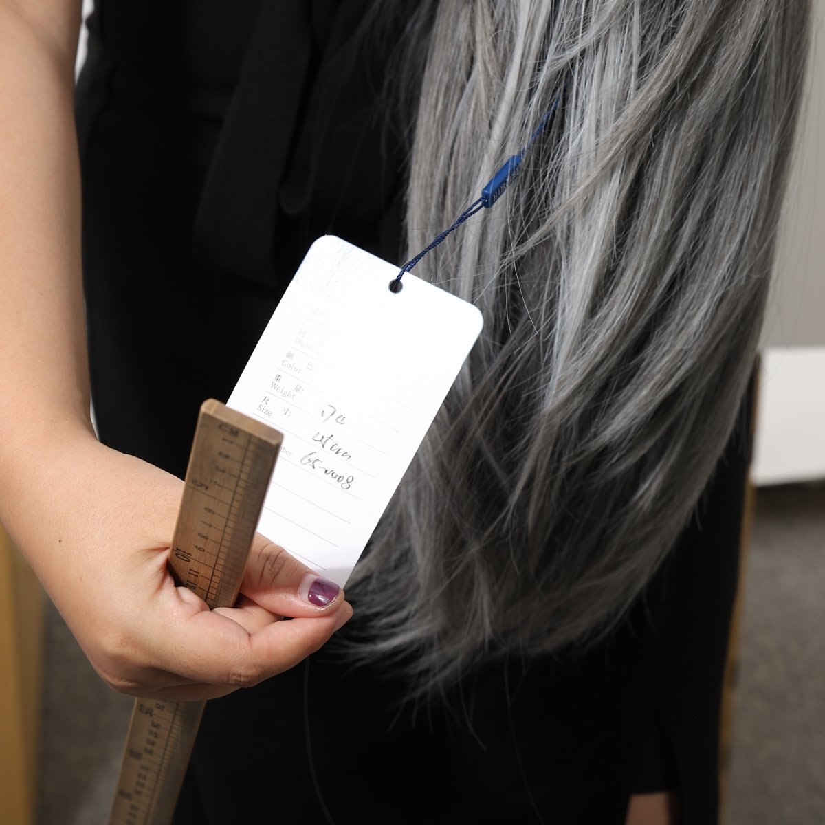 layered Natural Gray Wig - MARKETPLACE - Milk &amp; Honey Wigs