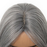 layered Natural Gray Wig - MARKETPLACE - Milk & Honey Wigs
