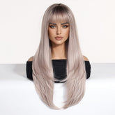 Layered Silver Blonde Wig - MARKETPLACE - Milk & Honey Wigs