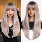 Layered Silver Blonde Wig - MARKETPLACE - Milk & Honey Wigs