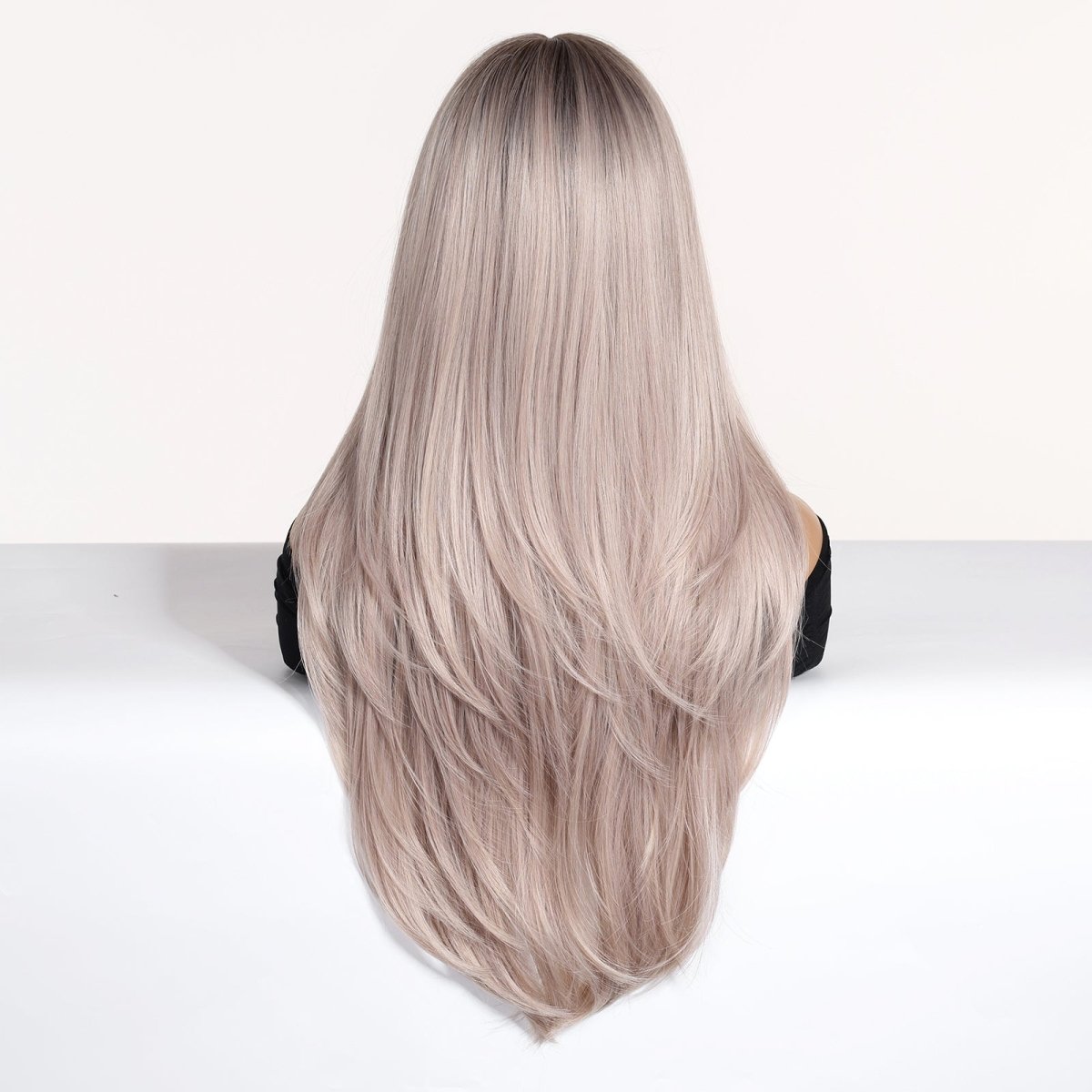 Layered Silver Blonde Wig - MARKETPLACE - Milk & Honey Wigs