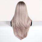 Layered Silver Blonde Wig - MARKETPLACE - Milk & Honey Wigs