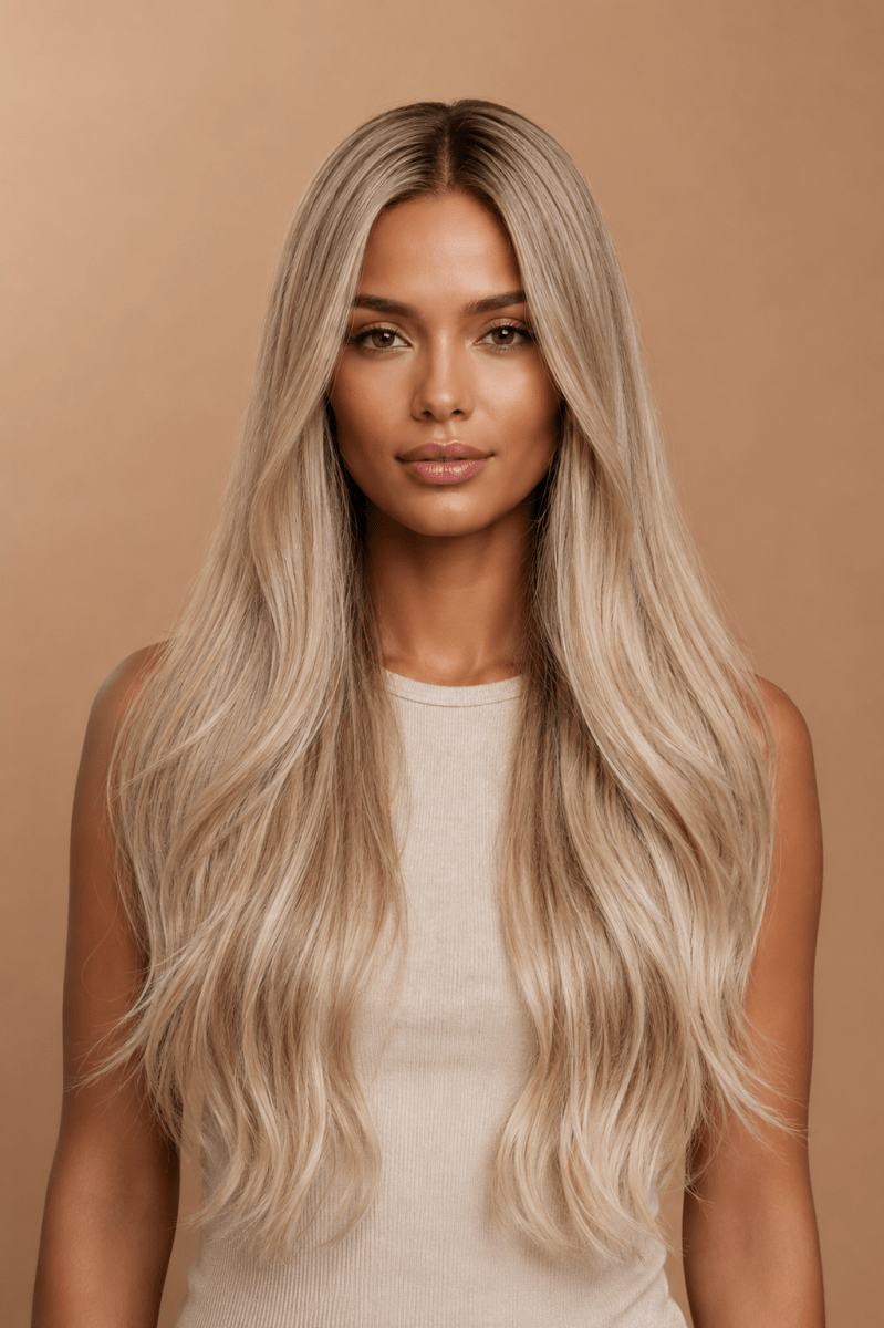 LEE - Ombre Blonde - Lace Front Wig - Milk &amp; Honey Wigs