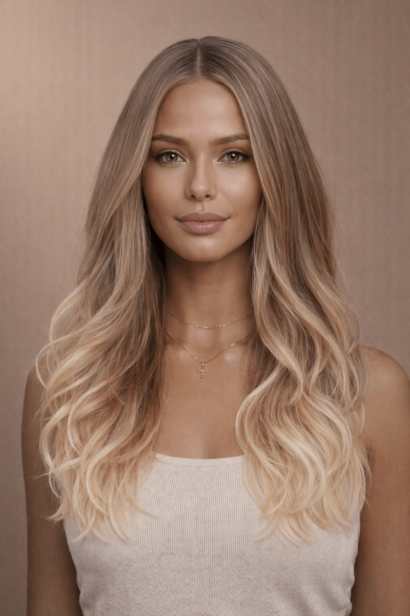 LIDIA - Ombre Blonde - Lace Front Wig - Milk &amp; Honey Wigs
