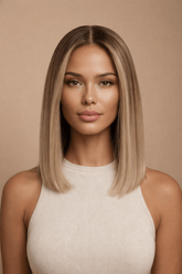 LILLIAN - Blonde - Human Hair Wig - Milk & Honey Wigs