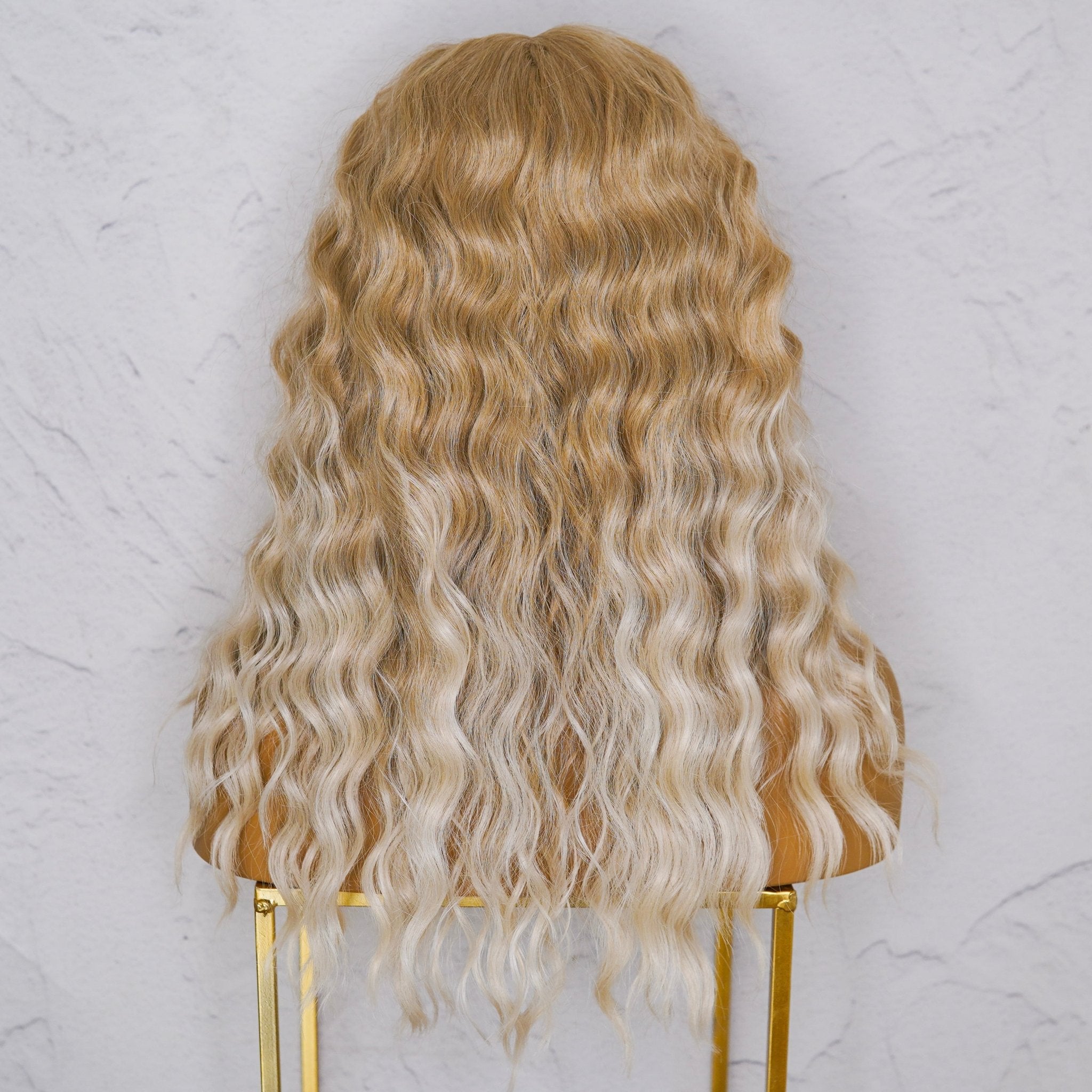 LILY 20&quot; Frosted Blonde Lace Front Wig - Milk &amp; Honey Wigs