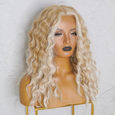 LILY 20" Frosted Blonde Lace Front Wig - Milk & Honey Wigs