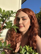 LILY 30" Auburn Lace Front Wig - Milk & Honey Wigs