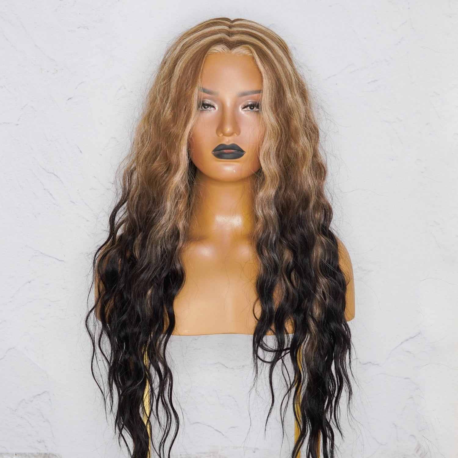 LILY 30&quot; Inked Lace Front Wig - Milk &amp; Honey Wigs