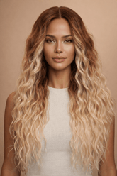 LILY - Caramel - Lace Front Wig - Milk & Honey Wigs