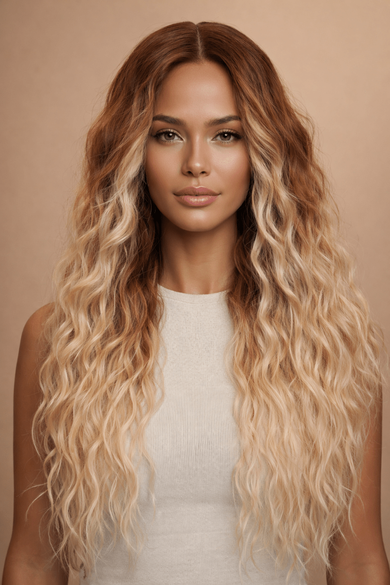 LILY - Caramel - Lace Front Wig - Milk &amp; Honey Wigs