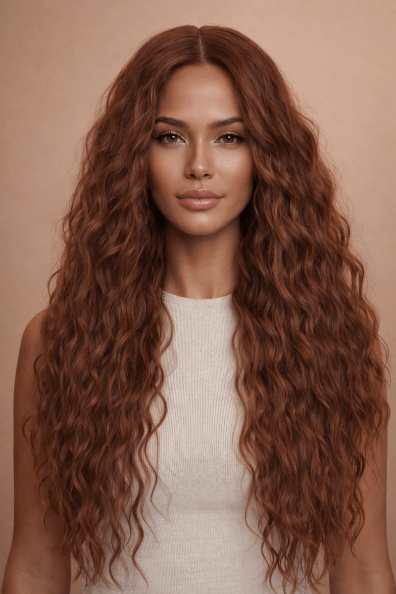 LILY - Chocolate Brown - Lace Front Wig - Milk &amp; Honey Wigs