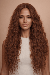 LILY - Chocolate Brown - Lace Front Wig - Milk & Honey Wigs